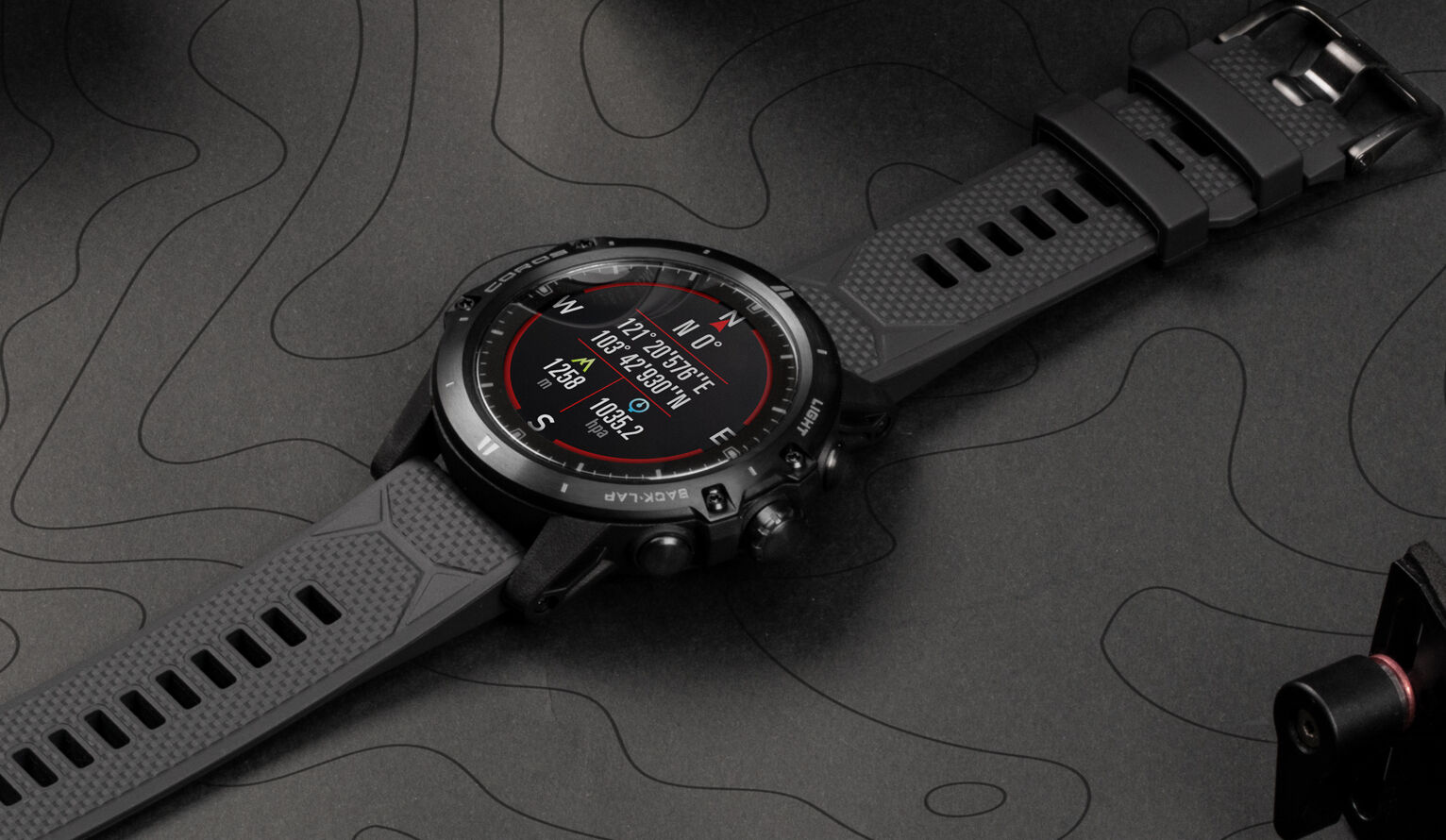 Coros Vertix Black Rock GPS Adventure Watch